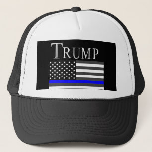 Thin Blue Line Trucker Pet