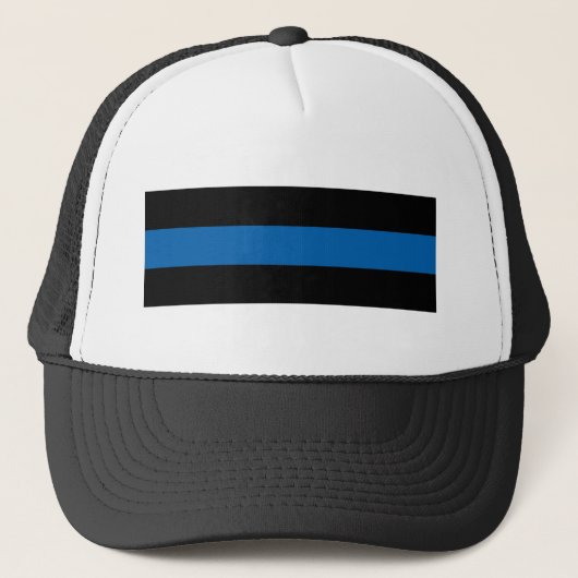 Thin Blue Line Trucker Pet (Voorkant)