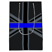 Thin Blue Line Union-aansluiting Medium Cadeauzakje (Achterkant)