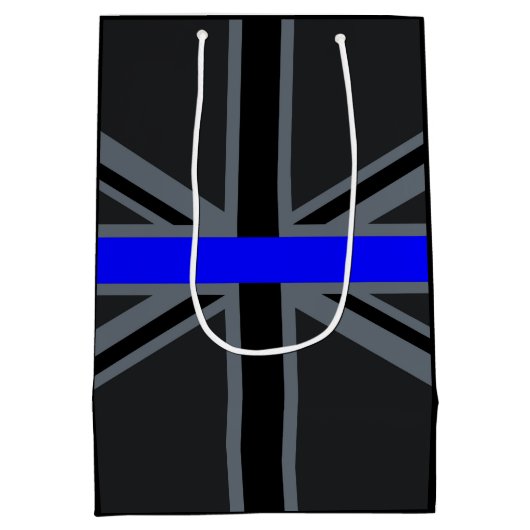 Thin Blue Line Union-aansluiting Medium Cadeauzakje (Achterkant)