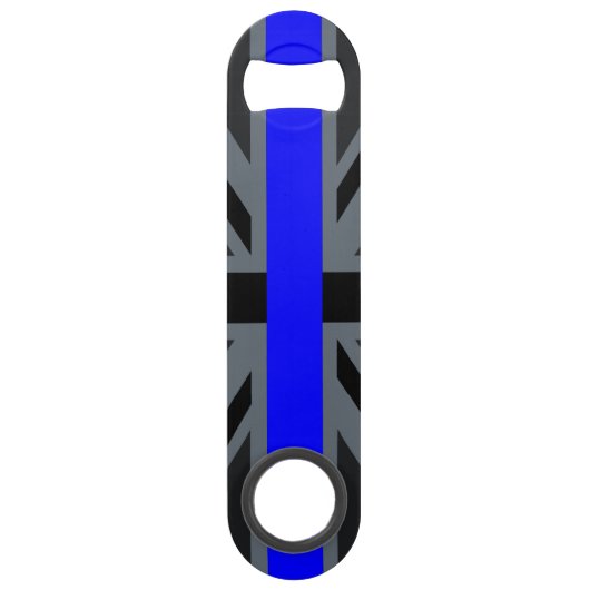 Thin Blue Line Union-aansluiting Speed Flessenopener (Voorkant)