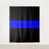 Thin Blue Line Wandkleed (Voorkant)