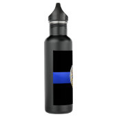 Thin Blue Line Waterfles (Links)