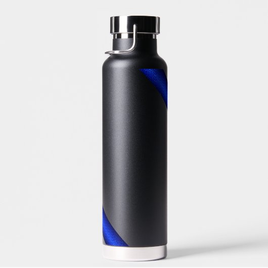 Thin Blue Line Waterfles (Rechts)