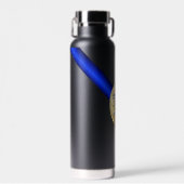 Thin Blue Line Waterfles (Voorkant)