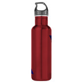 Thin Blue Line Waterfles (Achterkant)