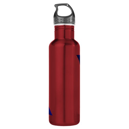 Thin Blue Line Waterfles (Achterkant)