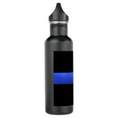 Thin Blue Line Waterfles (Links)