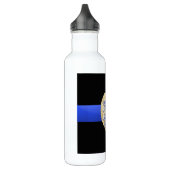 Thin Blue Line Waterfles (Links)