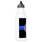 Thin Blue Line Waterfles (Links)