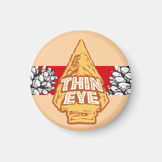 Thin Eye Button Magneet