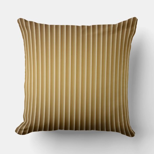 Thin Gold Stripe Throw Pillow Kussen (Voorkant)