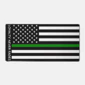 Thin Green Line Flag (United States) (Recto)