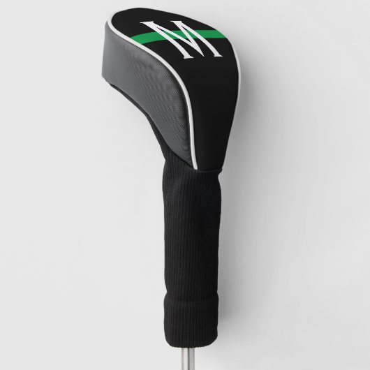 Thin Green Line Monogram Golfheadcover (Schuin)