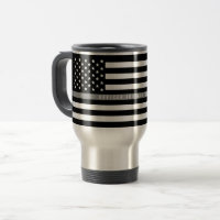 Thin Grey Line Flag Monogram Groot