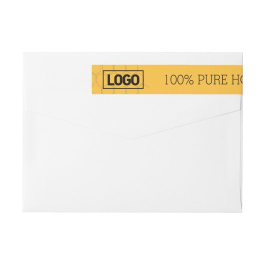 Thin Honey Logo Label Tamper-Proof Seal (Achterkant)