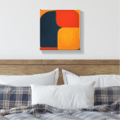 "Thin Lines Between Sides" Pt.1 Canvas Afdruk (Insitu (Slaapkamer))