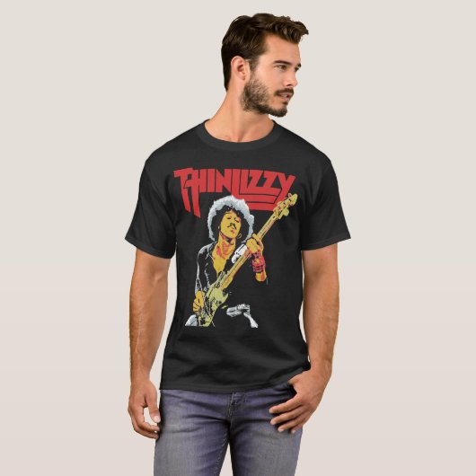 Thin Lizzy T-shirt (Voorkant volledig)