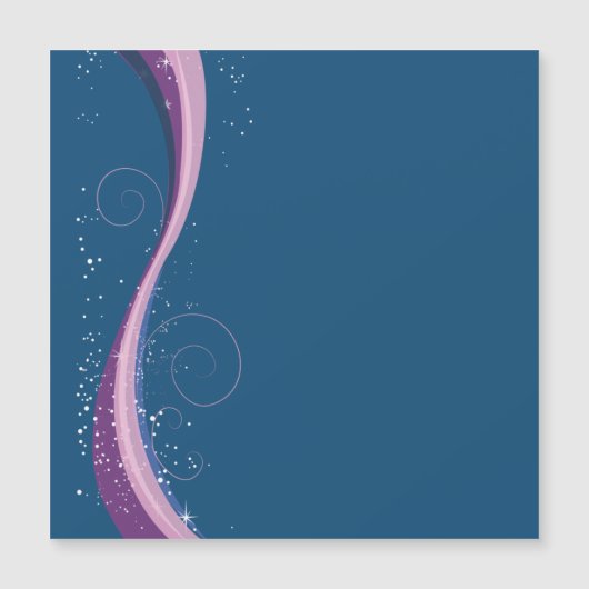 Thin Magnetic Card Magnetische Uitnodiging (Voorkant)