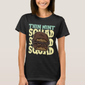 Thin Mint Squad Cookie Baking Cookie T-shirt (Voorkant)