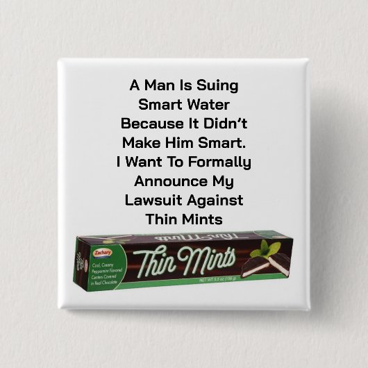 Thin Mints Button (Voorkant)