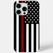 Thin Red Line American Flag Case-Mate iPhone Case (Achterkant)