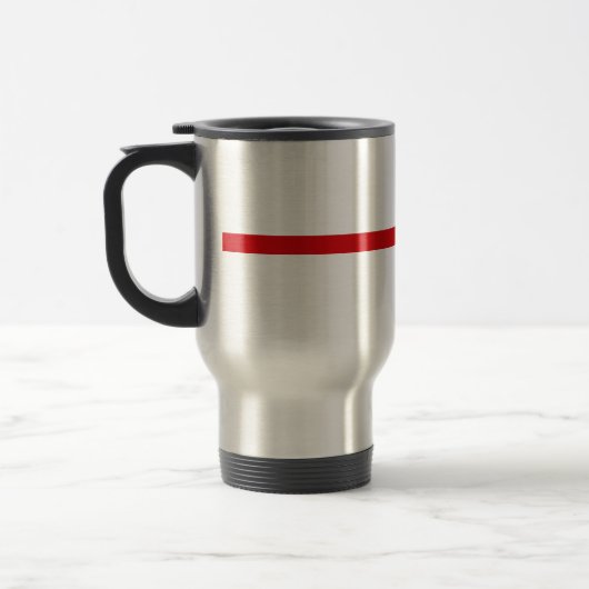 Thin Red Line Custom Monogram Fire Rescue Reisbeker (Links)