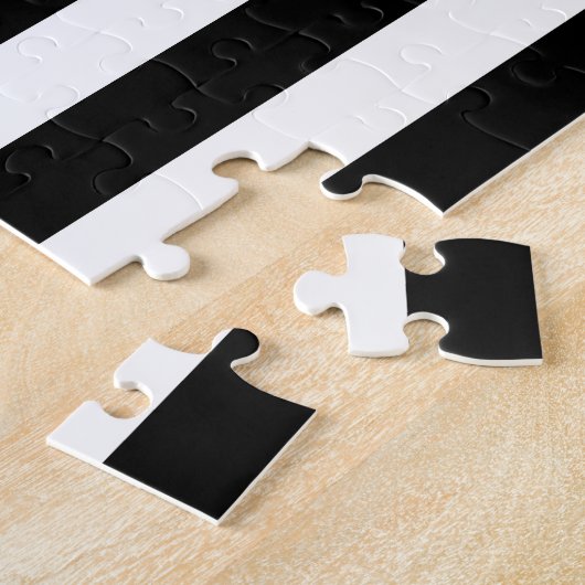 Thin Red Line Firefighter American Flag Monogram Legpuzzel (Zijkant)