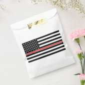 Thin Red Line Flag: Hero van de brandweer Bedankzakje (Gezegeld)