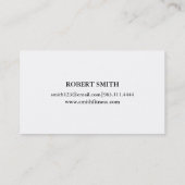 Thin Red Line Flag Law Enforcement Police Officer Visitekaartje (Achterkant)