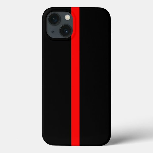 Thin Red Line Symbool op Case-Mate iPhone Case (Achterkant)