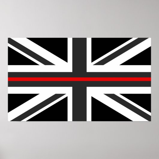 Thin Red Line VK Poster (Voorkant)