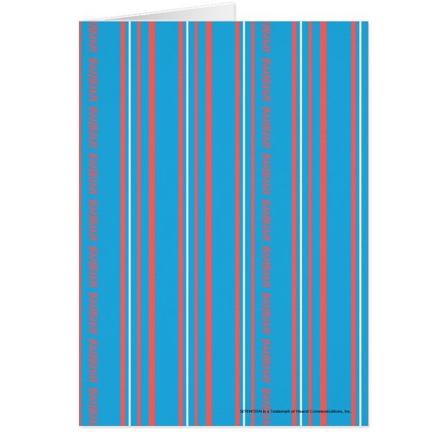 Thin Stripes Aqua (Voorkant)