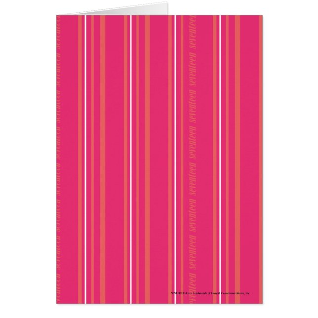Thin Stripes Magenta (Voorkant)