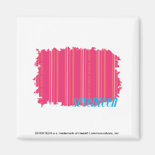 Thin Stripes Magenta 2 Magneet