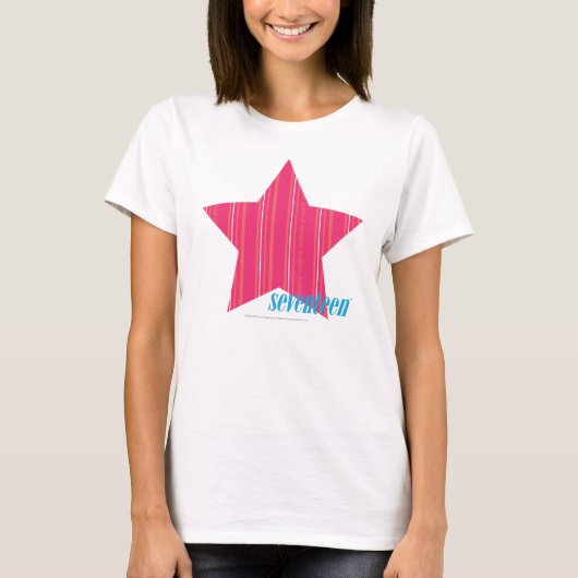 Thin Stripes Magenta 3 T-shirt (Voorkant)