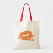 Thin Stripes Oranje Tote Bag (Voorkant)