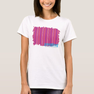Thin Stripes Paars 2 T-shirt