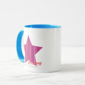 Thin Stripes Paars 3 Mok (Voorkant links)