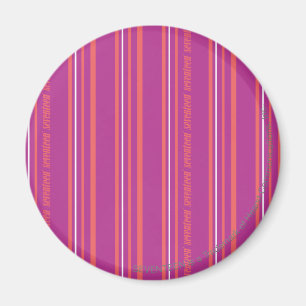 Thin Stripes Paars Magneet