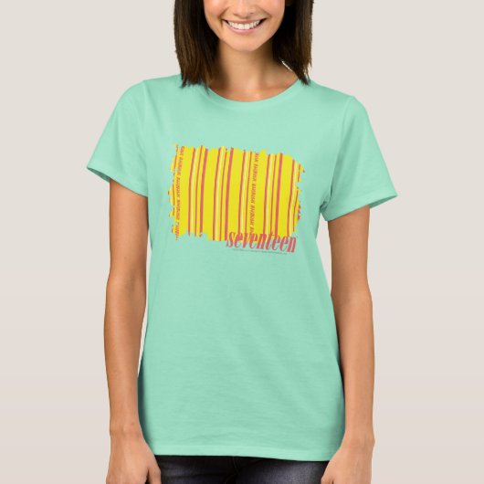 Thin Stripes Yellow 2 T-shirt (Voorkant)