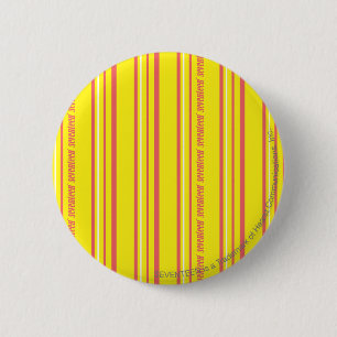 Thin Stripes Yellow Ronde Button 5,7 Cm