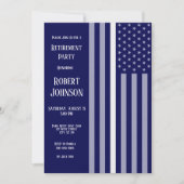 Thin White Line Retirement Kaart (Voorkant)