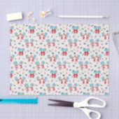 Thing One Thing Two Feest Patroon Tissuepapier (Craft)