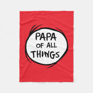 Thing One Thing Two - Papa van alle Dingen Fleece Deken