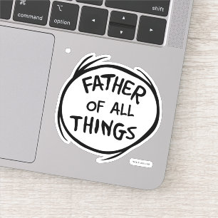 Thing One Thing Two - Vader van alle Dingen Sticker