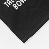 Things I Do In My Spare Time Bowling Bowler  Fleece Deken (Hoek)