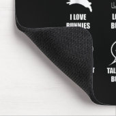 Things I Do In My Spare Time Bunnies Rabbit  Muismat (Hoek)