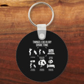 Things I Do In My Spare Time, Golf Player Sleutelhanger (Voorkant)