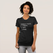 Things I Hate T-shirt (Voorkant volledig)
